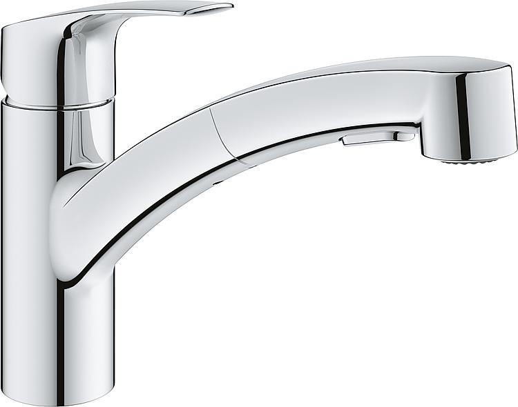 Grohe Spültischmischer Eurosmart herausziehbare Geschirrbrause