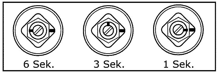Benkiser WC-Hebel-Druckspüler mit Laufzeitregelung