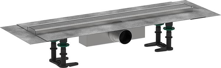 Hansgrohe Duschrinne RainDrain Compact Komplettset für Standardinstallation