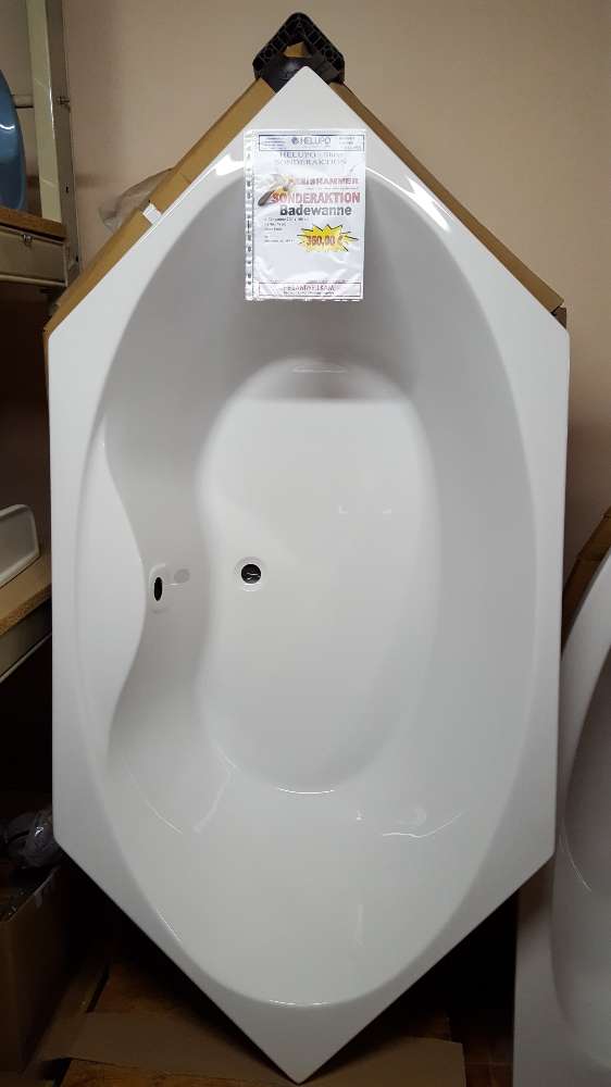 Luxus Acryl Sechseck Wanne in 2 Größen