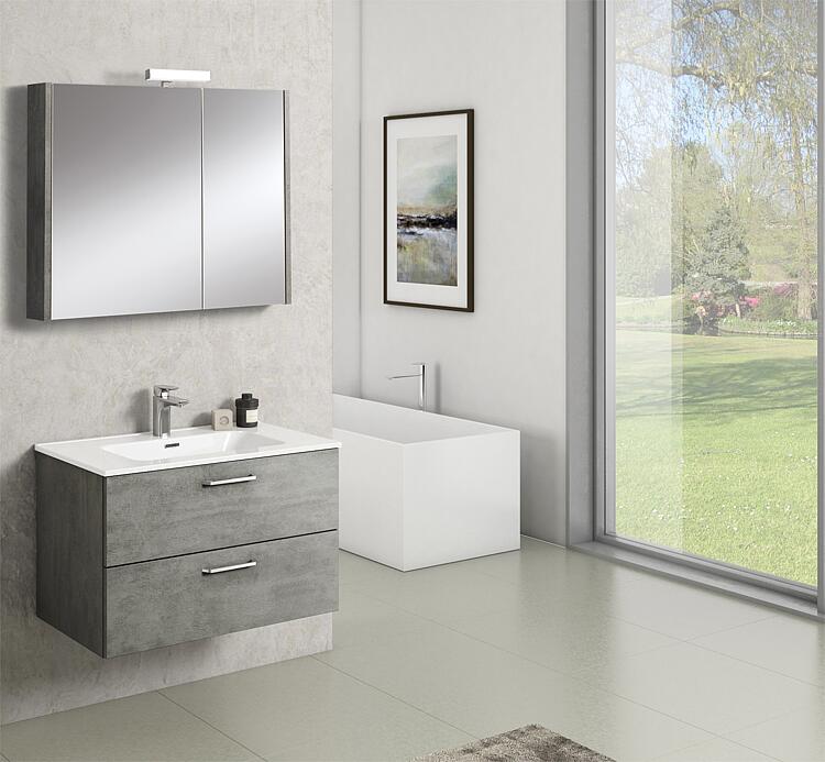 Spiegelschrank Helakira, 800 mm Breite