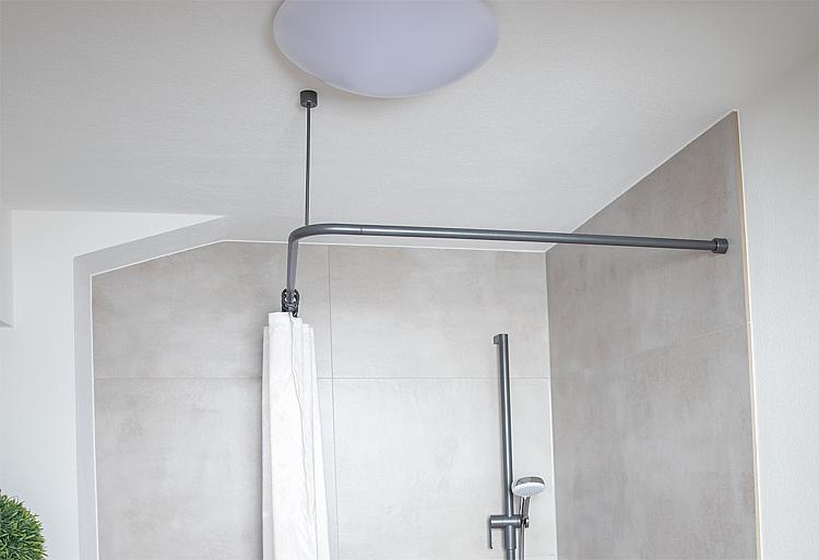 Normbau Duschvorhangstange Cavere