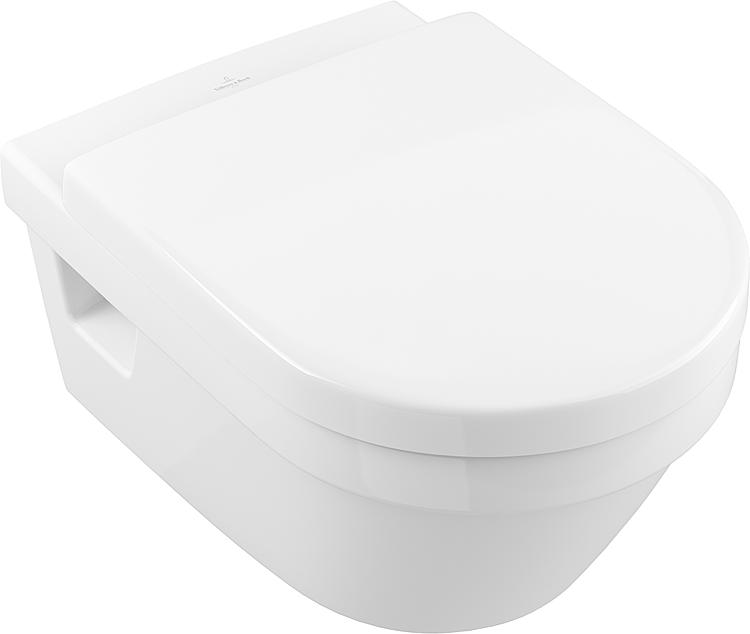 Villeroy & Boch Combi-Pack Wand-Tiefspül-WC Architectura, rund