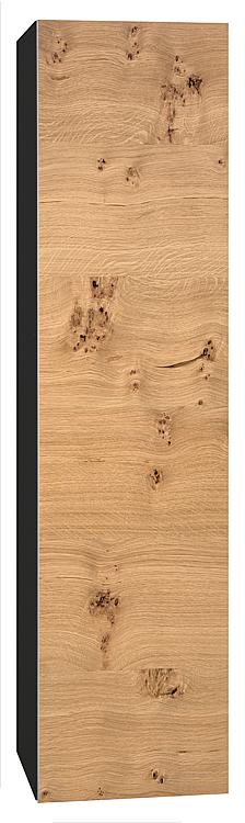 Hochschrank Helela, 1600 mm Höhe, Korpus schwarz